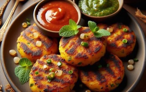 Aloo Pudina Tikka