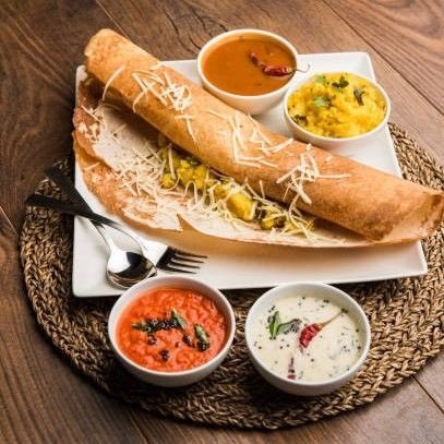 Cheese Masala Dosa